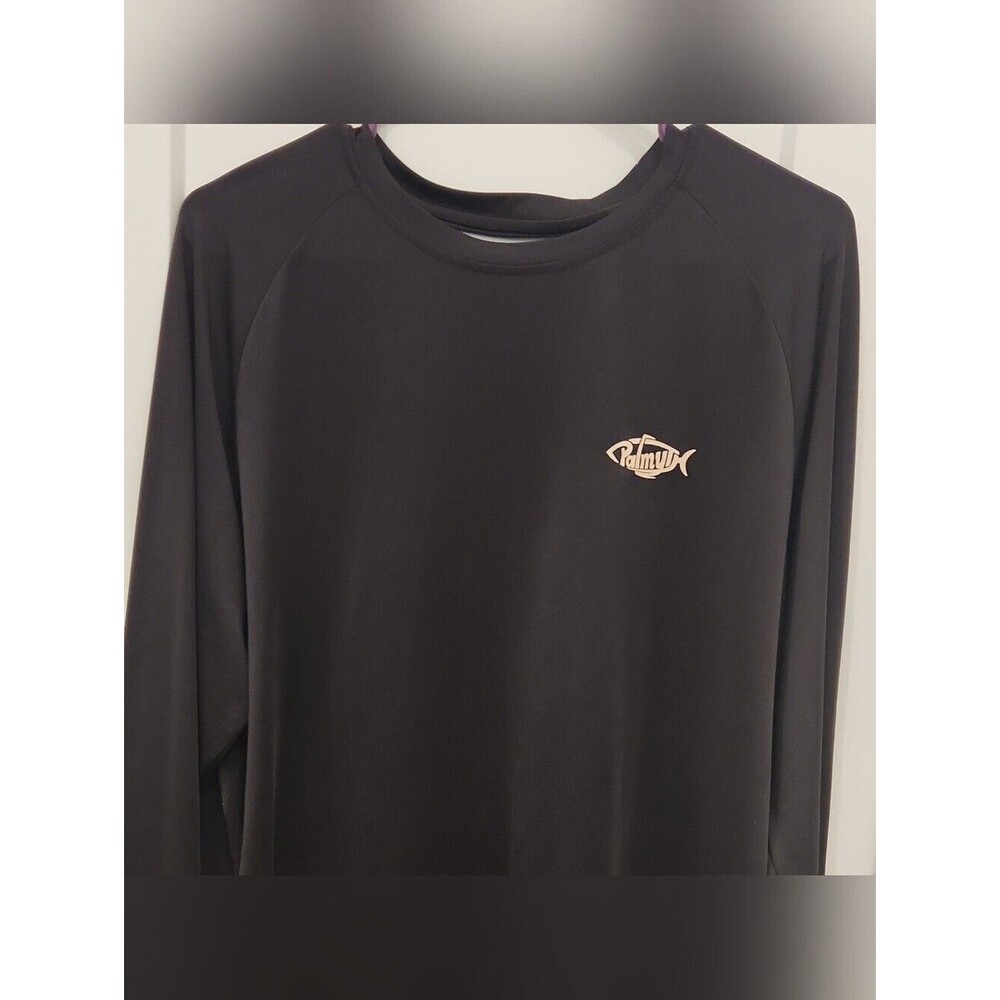 Palmyth Men's Black Long-Sleeve Swim Shirt
